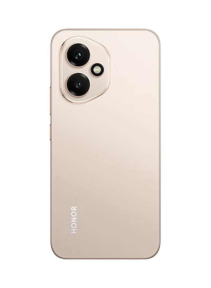 400 5G Dual SIM Desert Gold 12GB RAM 256GB With Free HONOR CHOICE S7 Earbuds And Louvre Case - Middle East Version