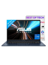 ASUS Vivobook 14 Laptop – Core i5-1334U 13th Gen, 16GB DDR4, 512GB SSD, Iris Xe Graphics, 14-Inch FHD, Windows 11 Home, Office 2024, Quiet Blue