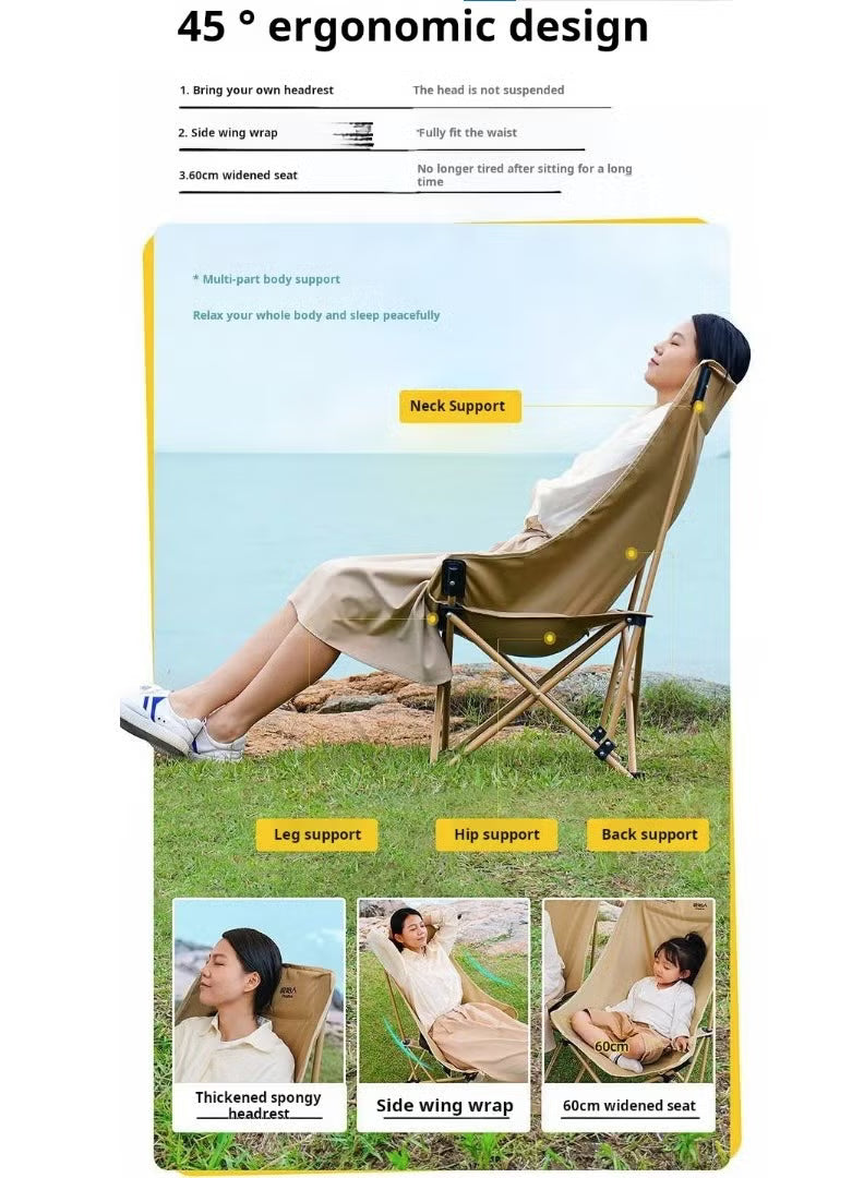 Toby’s Camping Chair-02 Aluminum Alloy Foldable High Back Chair