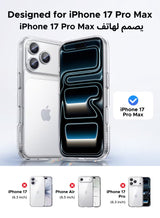 iPhone 17 Pro Max Case Full-coverage Phone Case Military-Grade Drop Protection 17 Pro Max Case Delay Yellowing Anti Scratch And Fingerprint iPhone 17 Pro Max Cover Ultra Slim Extra Raised Edge