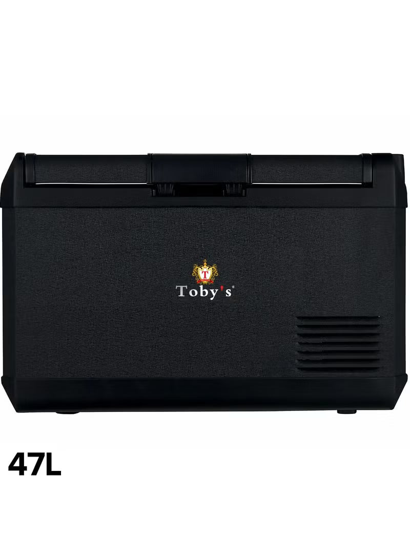Toby’s TR-47 – 47L Portable Mini Freezer 12V Refrigerator for Camping & Travel