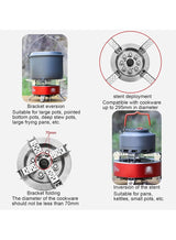 oby’s Gas Stove-01 – 23800W Alloy Portable Picnic & Camping Stove