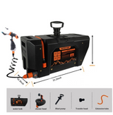 Battery Operated with Pump Water Tank (Black)