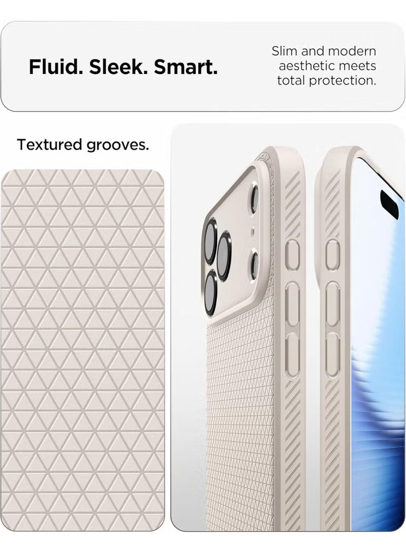 Liquid Air iPhone 17 PRO Case Cover (2025) - Natural Titanium