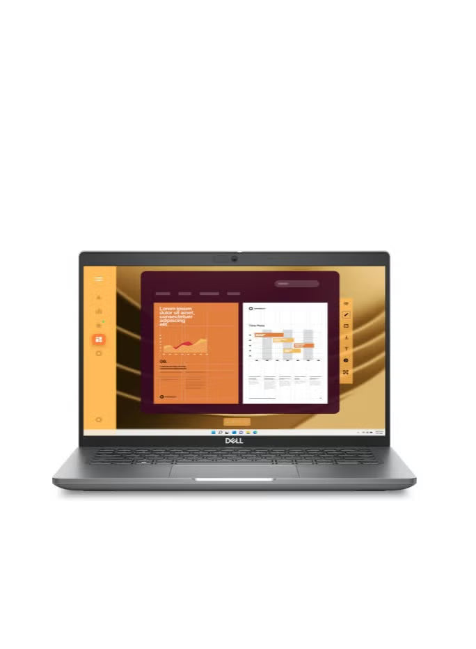 Dell Latitude 5450 14-Inch Full HD IPS Laptop, Intel Core Ultra 7 155U, 16GB DDR5 RAM, 512GB SSD, Intel Graphics, Windows 11 Pro, English/Arabic