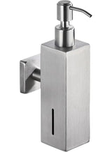 BRIMIX Wall Mounted Soap Dispenser Stainless Steel 304 Hand Wash Liquid Soap Dispenser (Brushed Finish)