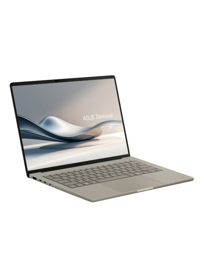ASUS Zenbook 14 OLED Laptop Snapdragon X X126100 16GB RAM 1TB SSD Zabriskie Beige