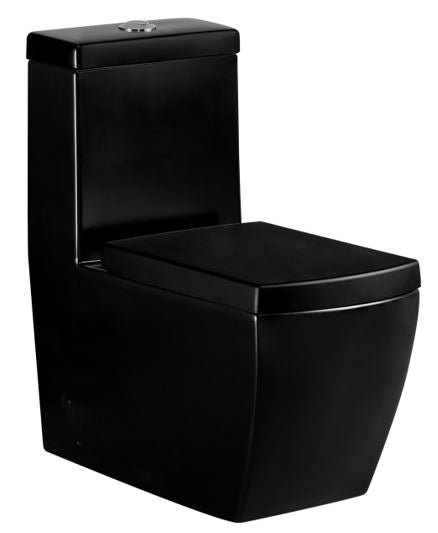 Bathx 5905 Black Matt S-Trap WC