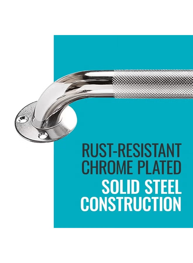 Textured Grab Bar – Shower, Toilet, Tub Rail