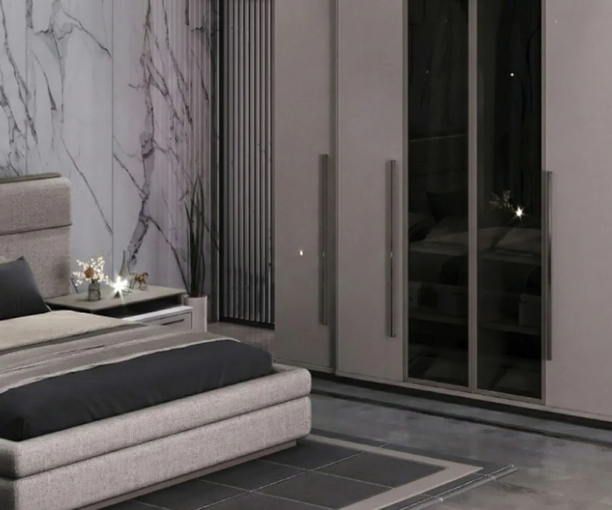 طقم غرفة نوم فاخر من إيباك مكون من 9 قطع - عبوة كاملة من 34 صندوقًا 