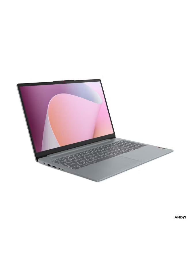 Lenovo IdeaPad Slim 3 15AMN8 15.6-Inch FHD Laptop, AMD Ryzen 3 30, 8GB RAM, 512GB SSD, AMD Radeon 610M Graphics, Windows 11, Arctic Grey