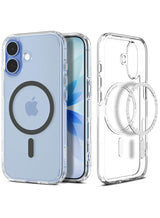 Ultra Hybrid MagFit iPhone 17 Case Cover with MagSafe (2025) - Clear Graphite