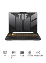 ASUS TUF Gaming F16 Laptop – Intel Core 5 210H, 16GB DDR5, 512GB SSD, RTX 4050 6GB, 16" FHD Display