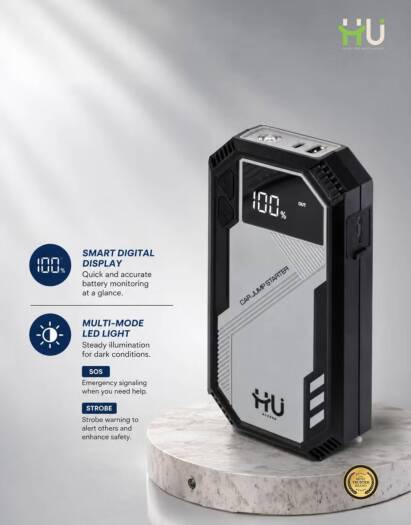 HDR-1005 HU Car Jump Starter 6000mAh 800A