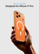 Ultra Hybrid MagFit iPhone 17 PRO Case Cover with MagSafe (2025) - Clear White