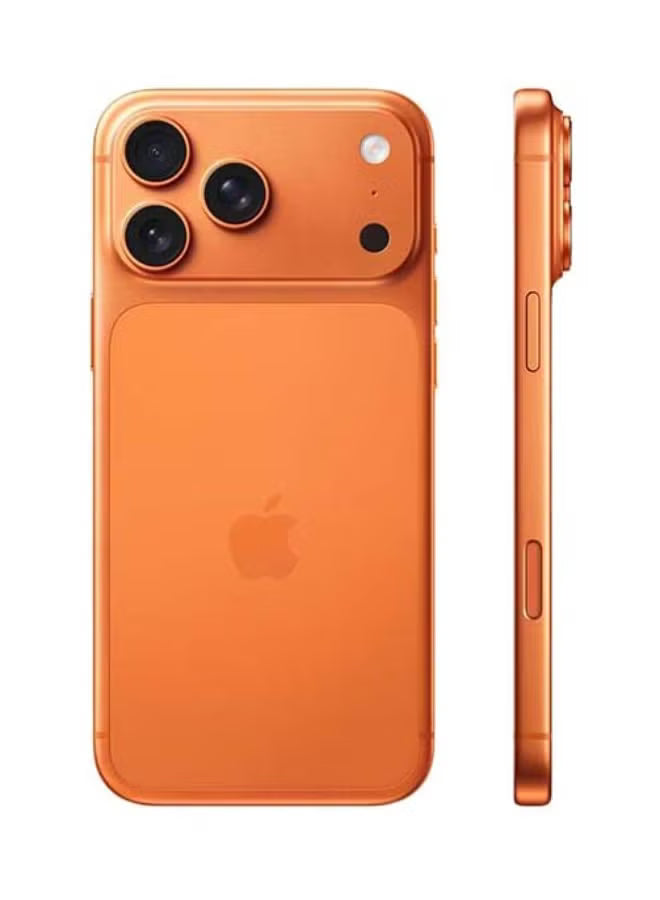 iPhone 17 Pro Max Physical Dual Sim (No eSim) 256GB Cosmic orange 5G With FaceTime