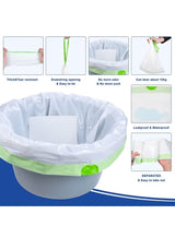 Male Urinal with Glow-in-the-Dark Lid