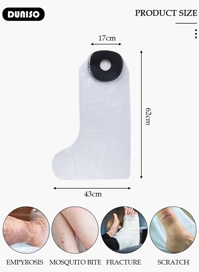 Waterproof Leg Cast Cover for Adults