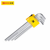 Flat Point Hex Key Set 9 Piece Metric Allen Key Set