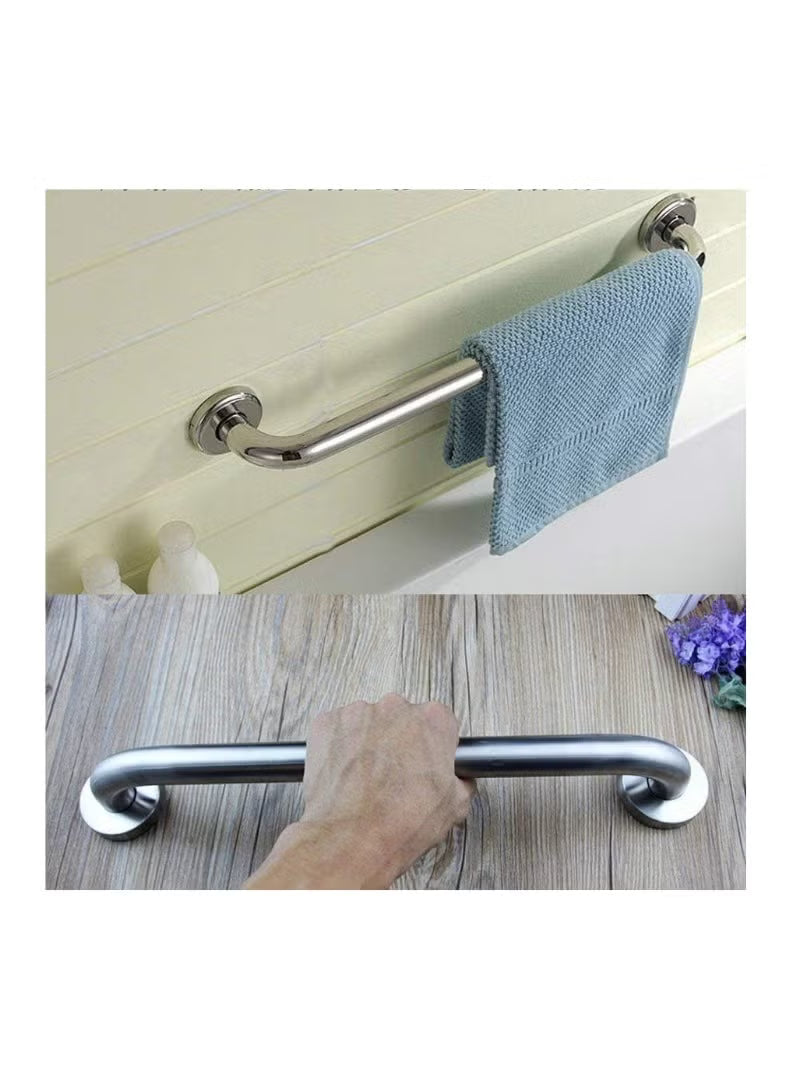 KNP Stainless Steel D Bar Shower Support