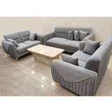 Lucia Sofa Set 3+2+1 (Fabric) – Model 1833/19