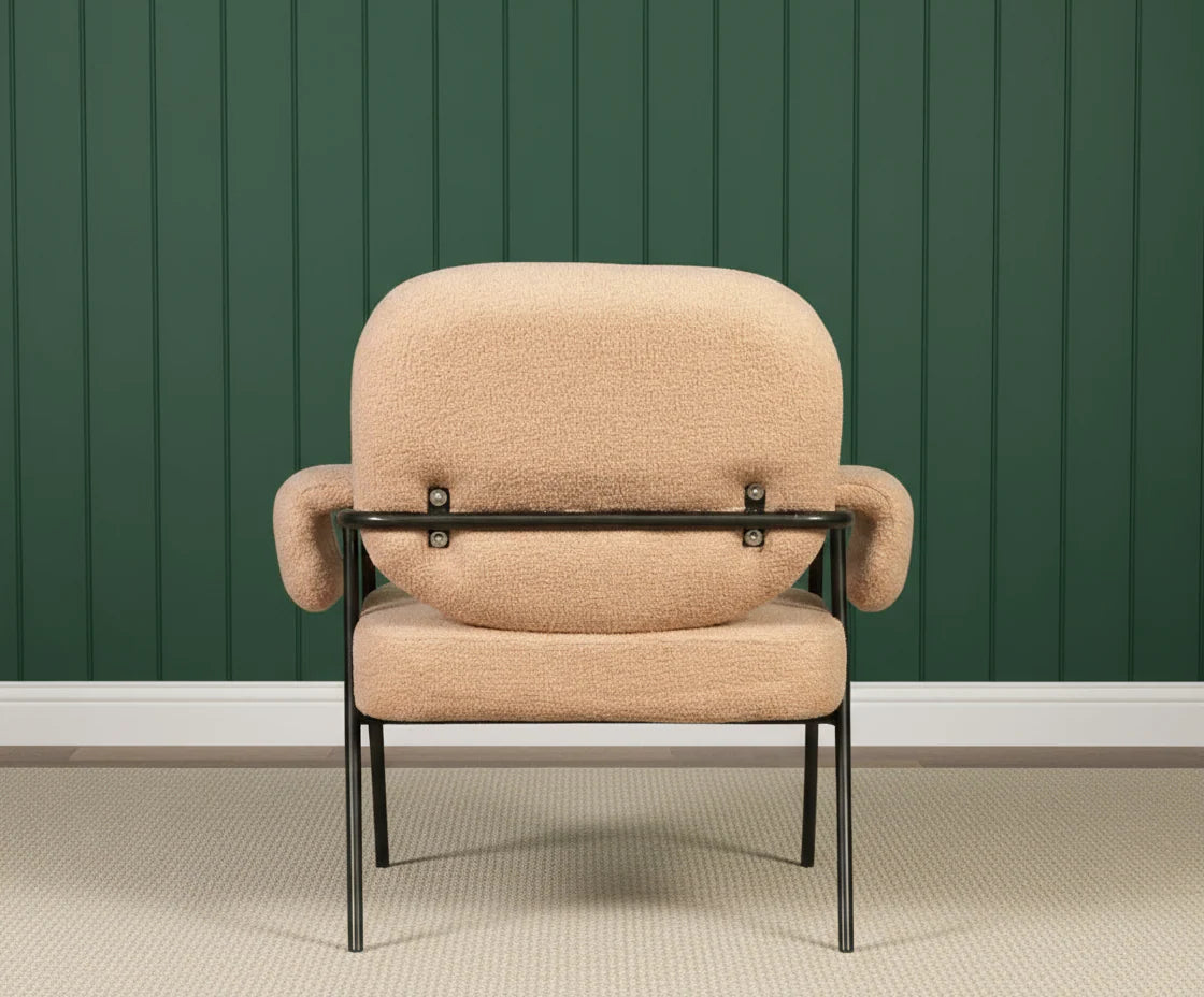 613 Arm Chair brown  (S3-D25)