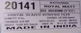 300*300 - SATUARIO ROYAL MATT 20141 (9,.81)