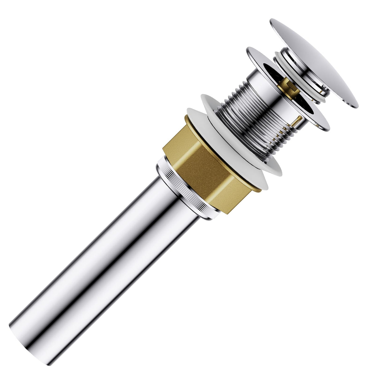 Popup Bottle Trap Waste - Chrome 36mm (05520cpl)