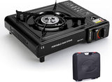 Toby’s Gas Stove-05 – Portable Dual Fuel Camping Stove with Carrying Case