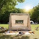 Toby’s Professional Triangle Tent-01 – 2 Person Pyramid Camping Tent with Pump, Waterproof Air-Inflated Teepee Shelter
