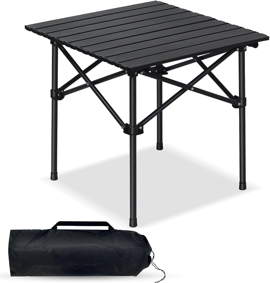 Toby’s Camping Table-07 – 50 × 53.5 × 51 cm Portable Outdoor Camping Table
