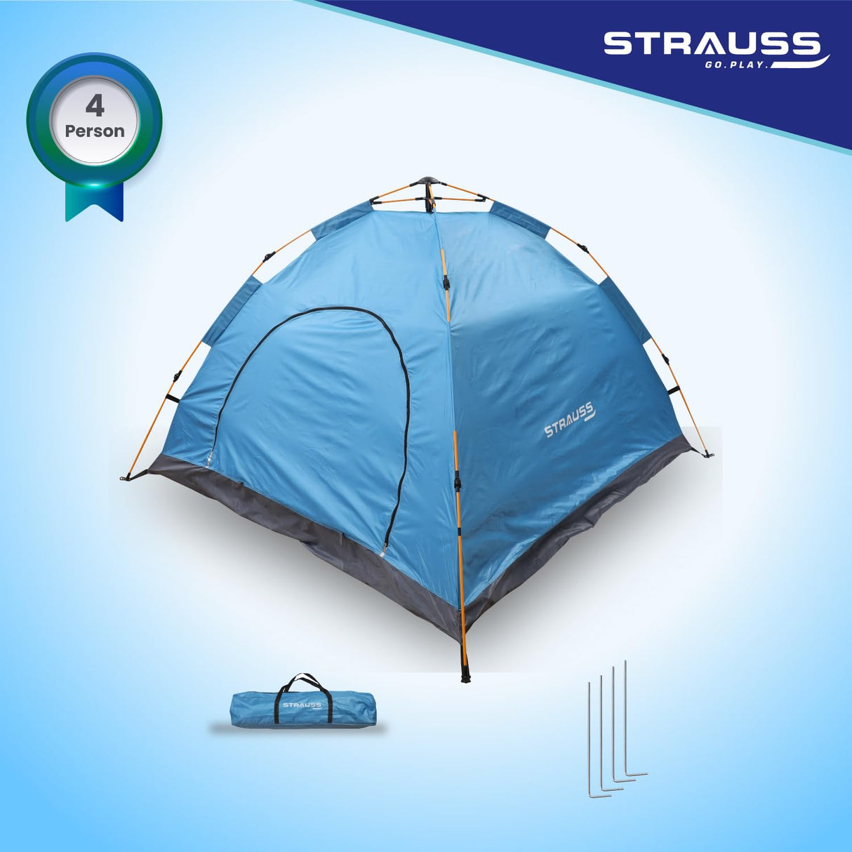 Typical Features of a 4-Person Camping Tent