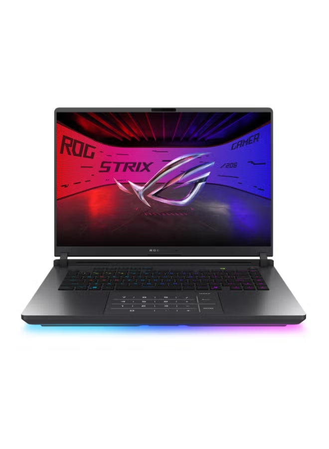 ASUS ROG Strix 16 Gaming Laptop – Intel Core Ultra 9 275HX, 32GB DDR5 RAM, 1TB SSD, RTX 5080 16GB Graphics, 16” WUXGA 165Hz Display, Windows 11 Home, English/Arabic, Eclipse Gray