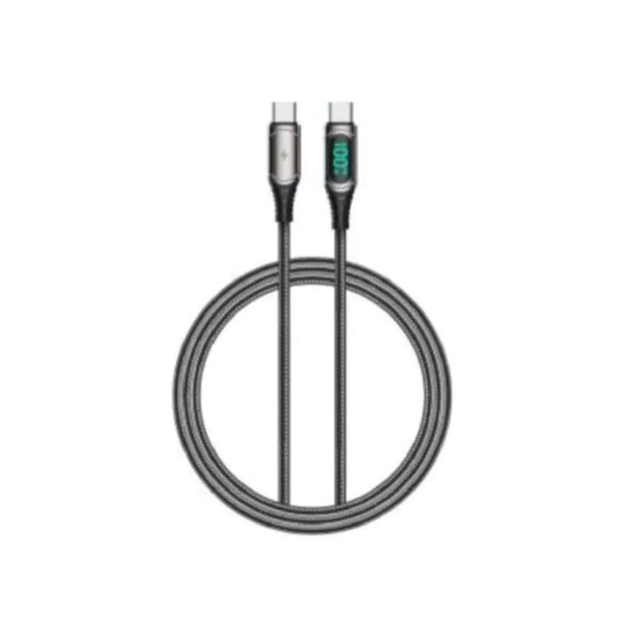 PLATINUM  Super Series Led Cable PD 100 Watt C-C 1.2M - Black