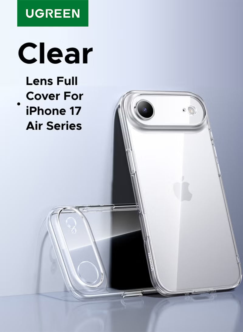 iPhone Air Case Full-coverage Phone Case Military-Grade Drop Protection iPhone Air Cover Delay Yellowing Wear-resistant Anti Scratch & Fingerprint 17 Air Case Ultra Slim Extra Raised Edge