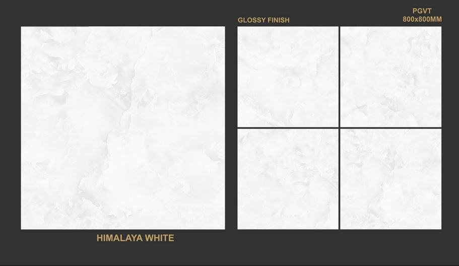 800×800 Himalaya White – 1.92m² (3 pcs)