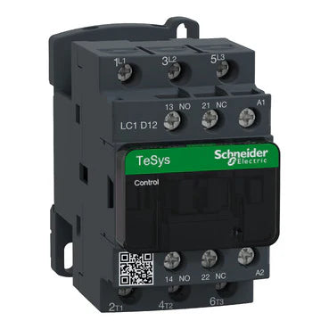SCHNEIDER LC1D12N7 TeSys D contactor - 3P