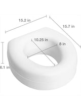 Raised Toilet Seat Riser – Standard Round Toilets