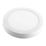 LED Surface Panel Light Round 170-240v 3000k 18w