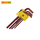 Flat Point Hex Key Set 9 Piece Metric Allen Key Set