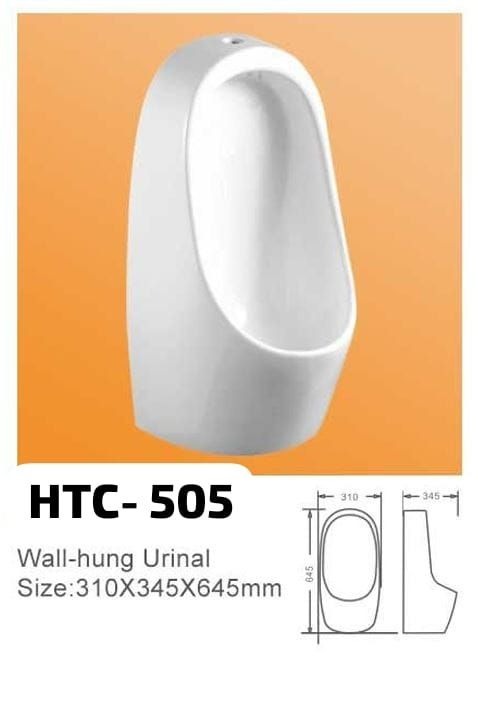 HTC-505 Wall-Hung Urinal – 310 × 345 × 645mm