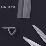 Zengest Shower Glass Door Seal Strip