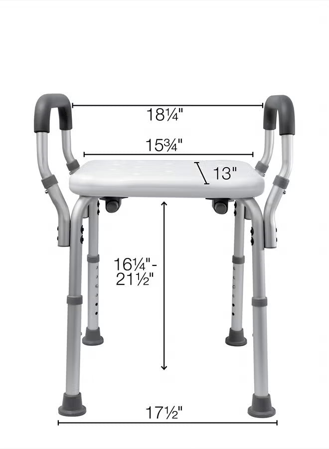 Height Adjustable Shower & Bath Bench
