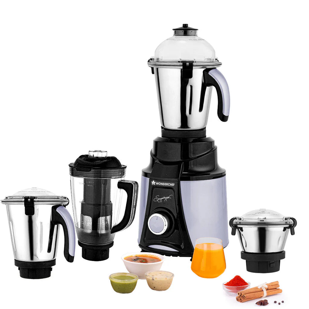 Wonderchef Galaxy Mixer Grinder 4 Jar MG 1000W