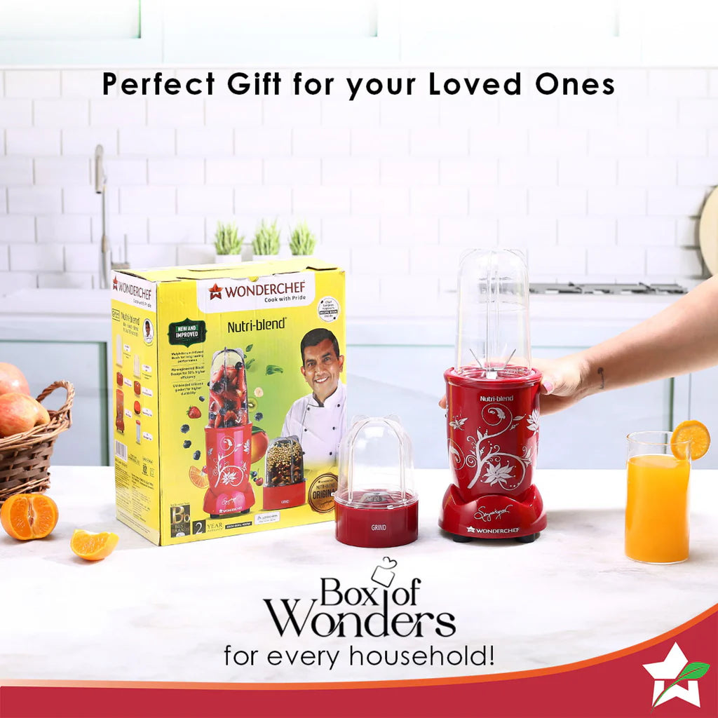 Wonderchef Nutri-blend 2 Jar 400W