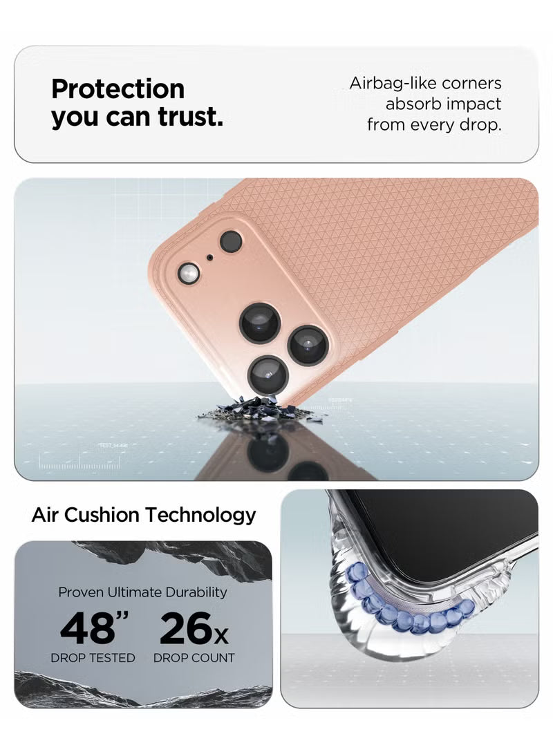 Liquid Air iPhone 17 Pro Max Case Cover (2025) - Rose Titanium