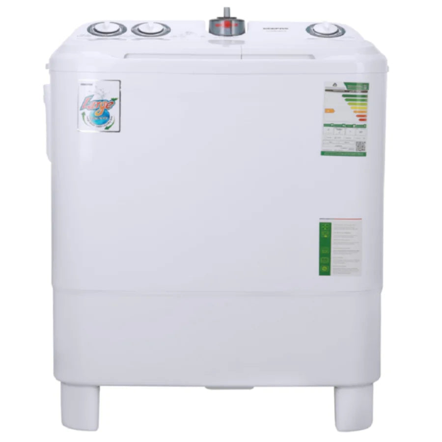 GEEPAS  7.2 Kg Twin Tub Semi-Automatic Washing Machine