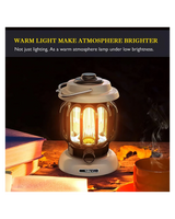 CPL-T14 Toby’s LED Camping Light – Portable Retro Atmosphere Lantern with Stepless Dimming & Rechargeable Desk Lamp