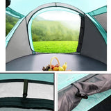 Toby’s New 3–4 Person Automatic Pop Up Camping Tent – 250 × 145 × 100 cm Outdoor Tent
