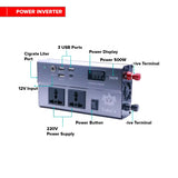 Toby’s BTY-70 55,000mAh Rechargeable Battery with 500W Power Inverter